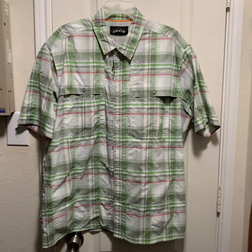Orvis short sleeved button up